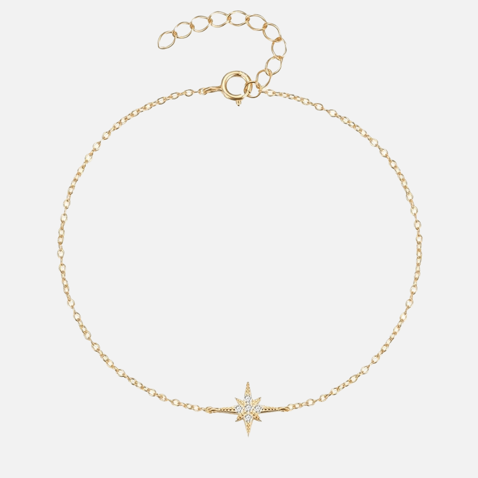 Star Bracelet 18k Gold Plated